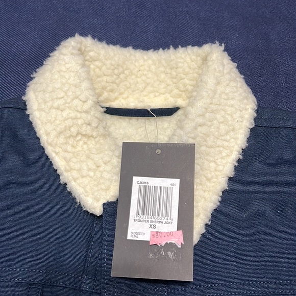 NWT Hurley Sherpa Crop Jacket - Picture 2 of 11